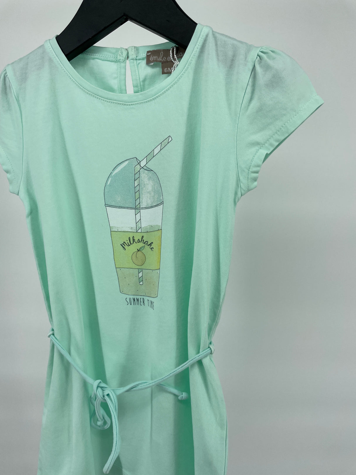 Jurkje Mint Groen Milkshake Maat 68