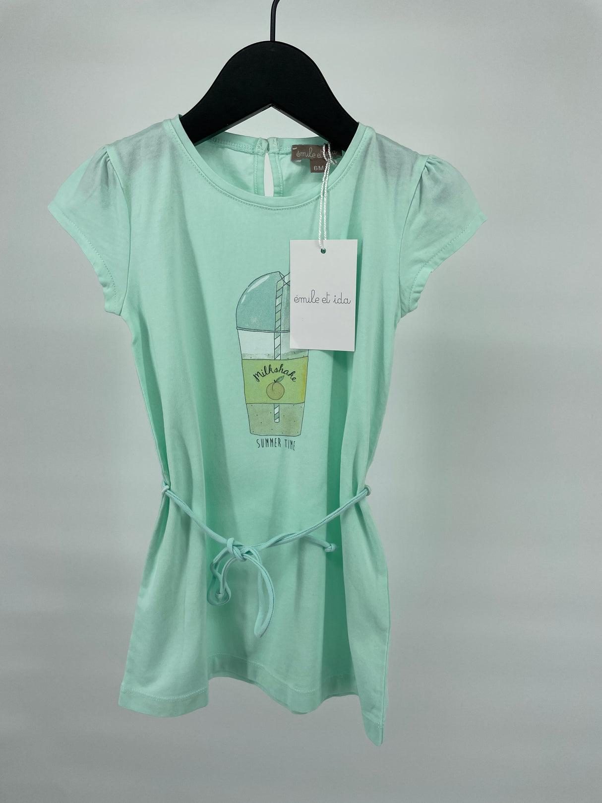 Jurkje Mint Groen Milkshake Maat 68