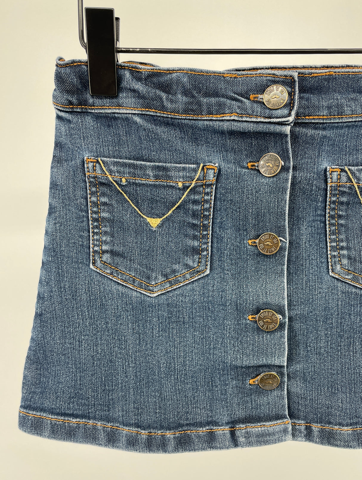 Rok Blauw Denim Maat 104