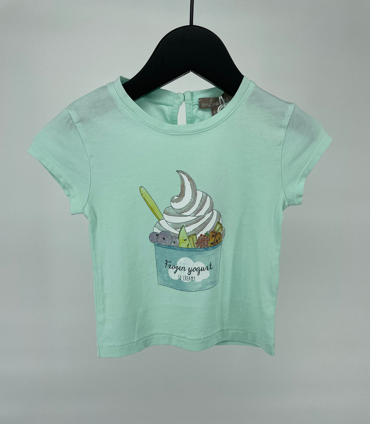 T-shirt Mint Groen Frozen Yoghurt Maat 68