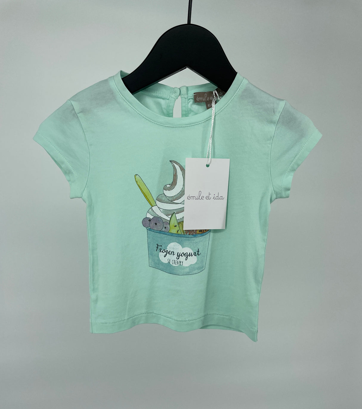 T-shirt Mint Groen Frozen Yoghurt Maat 68
