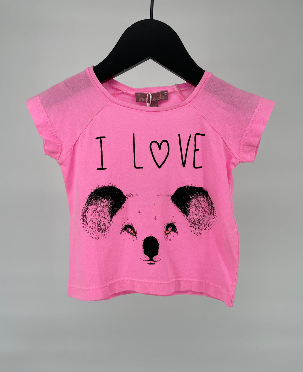T-shirt Roze Koala Maat 68