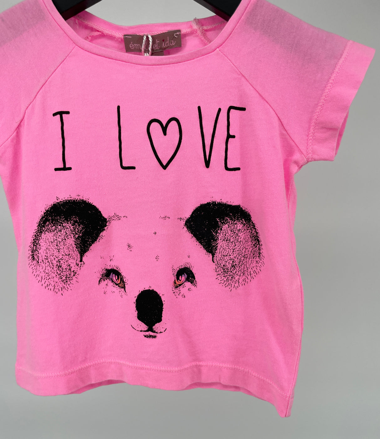 T-shirt Roze Koala Maat 68