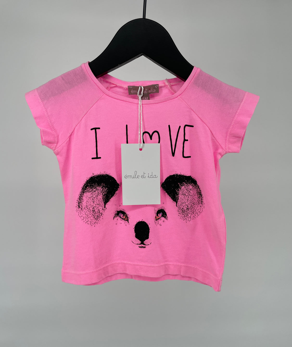 T-shirt Roze Koala Maat 68