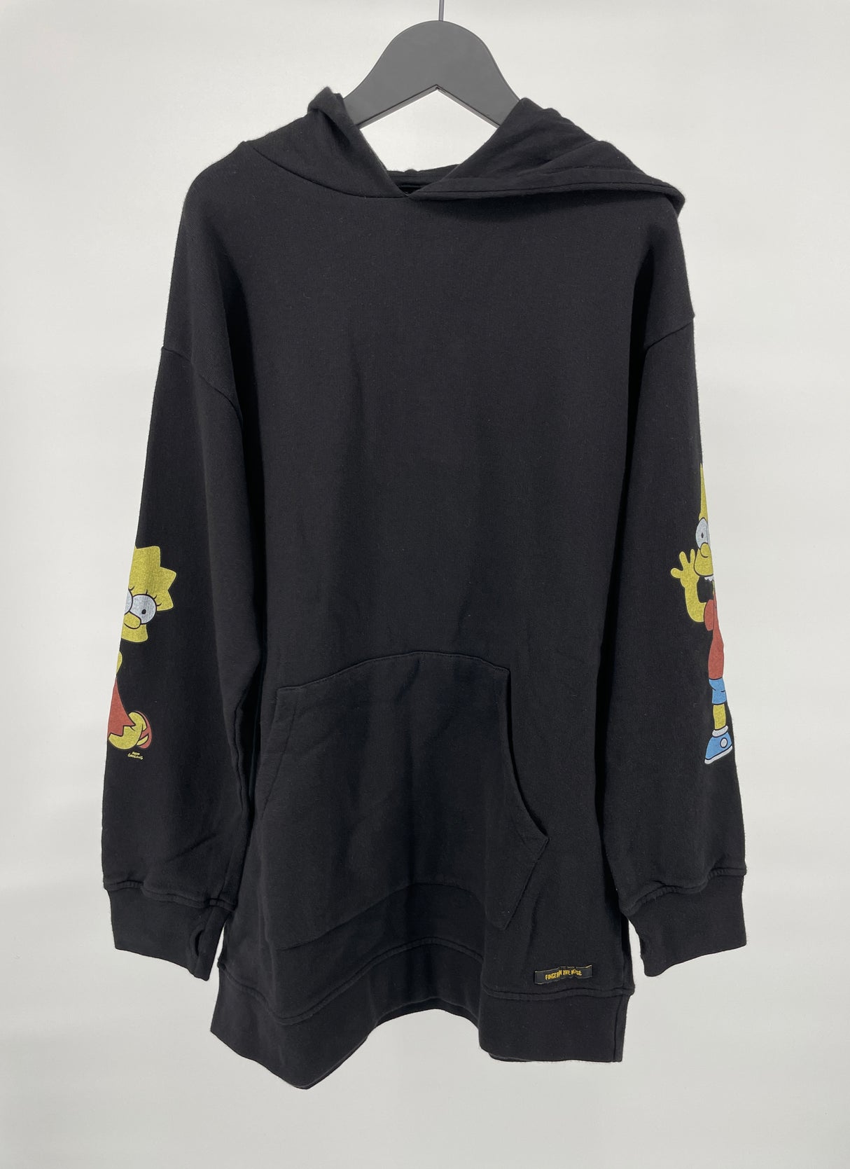 Hoodie Zwart Simpsons Maat 152 / 158