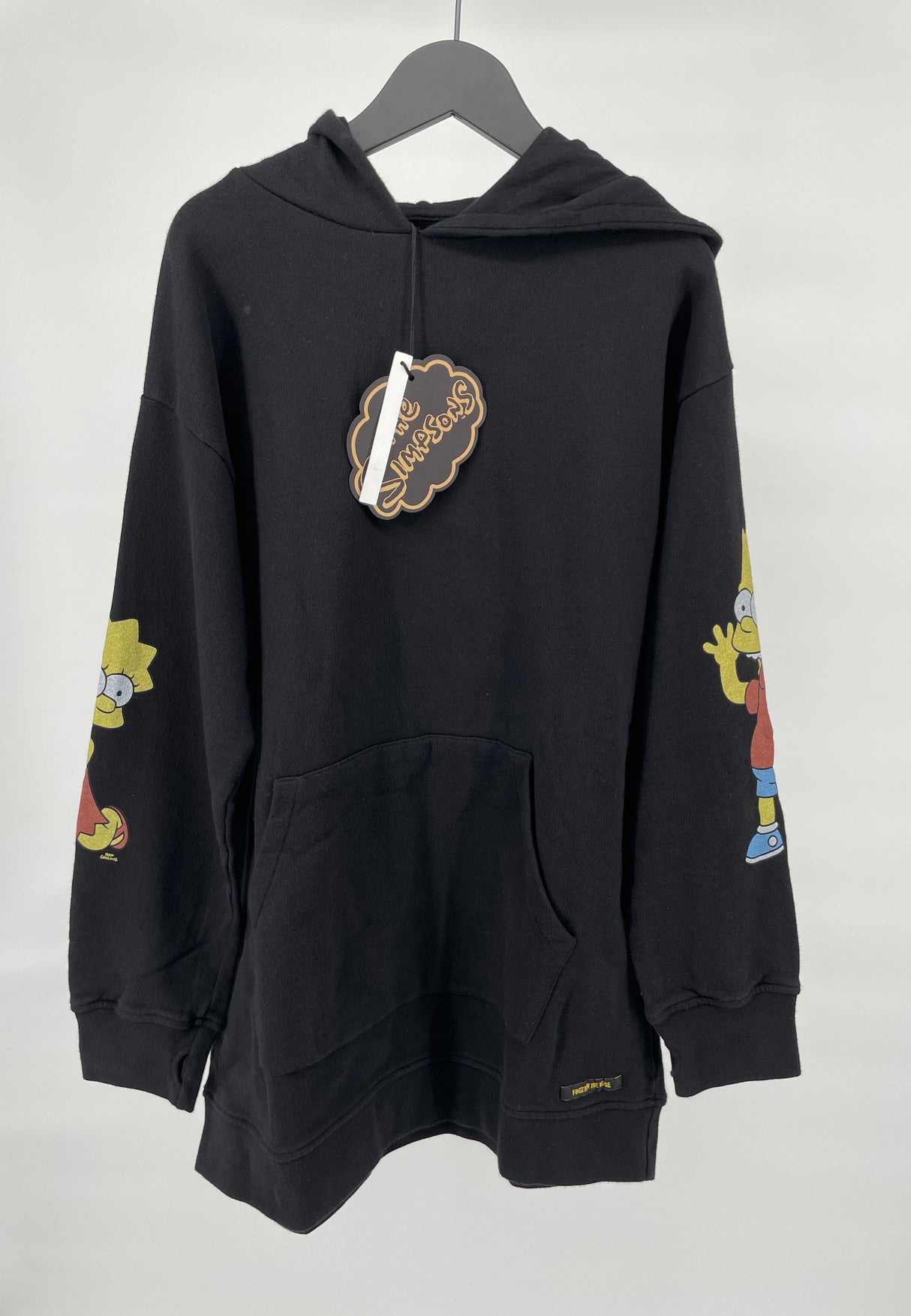 Hoodie Zwart Simpsons Maat 152 / 158