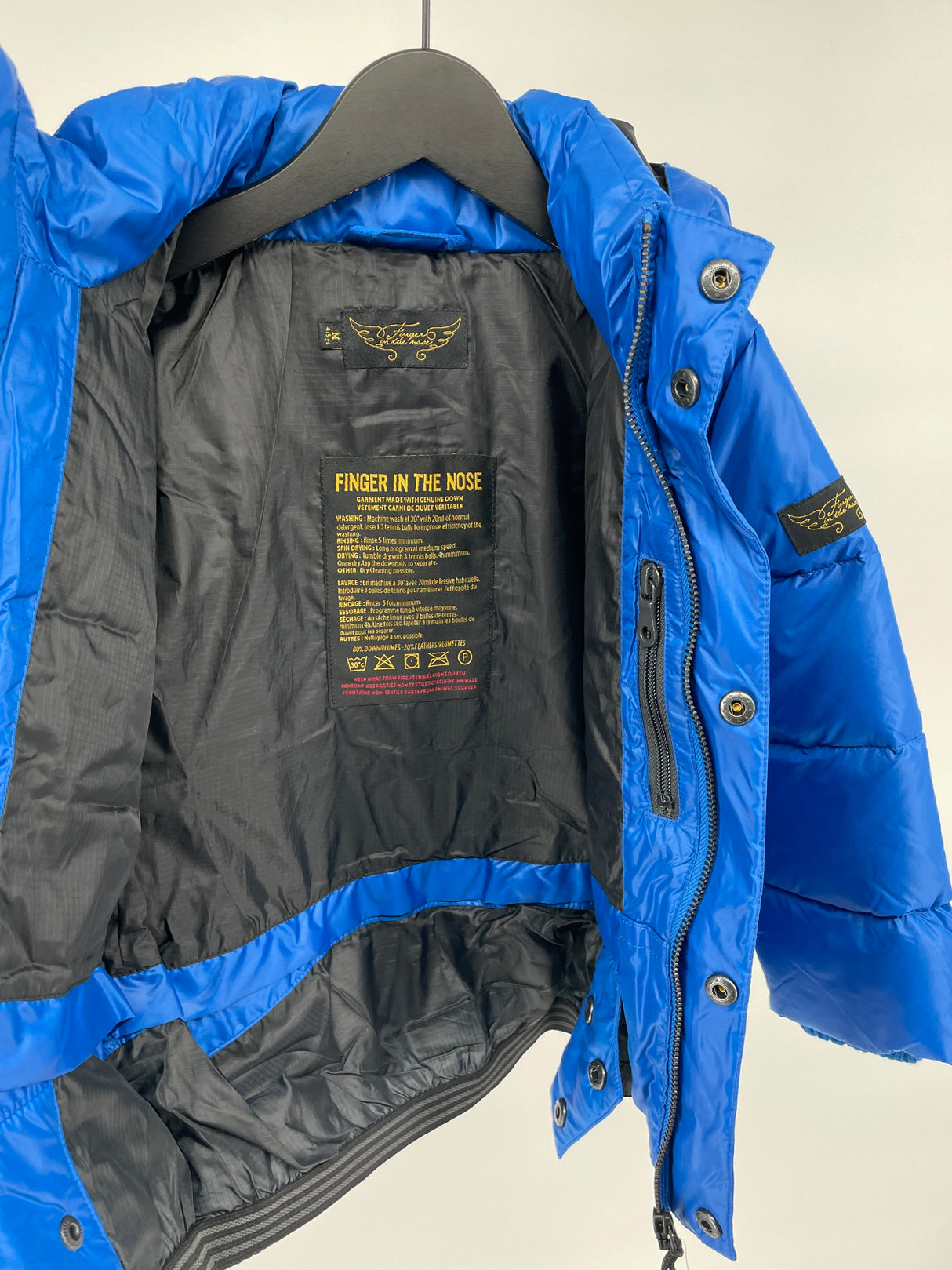 Winterjas Dons Blauw Maat 110