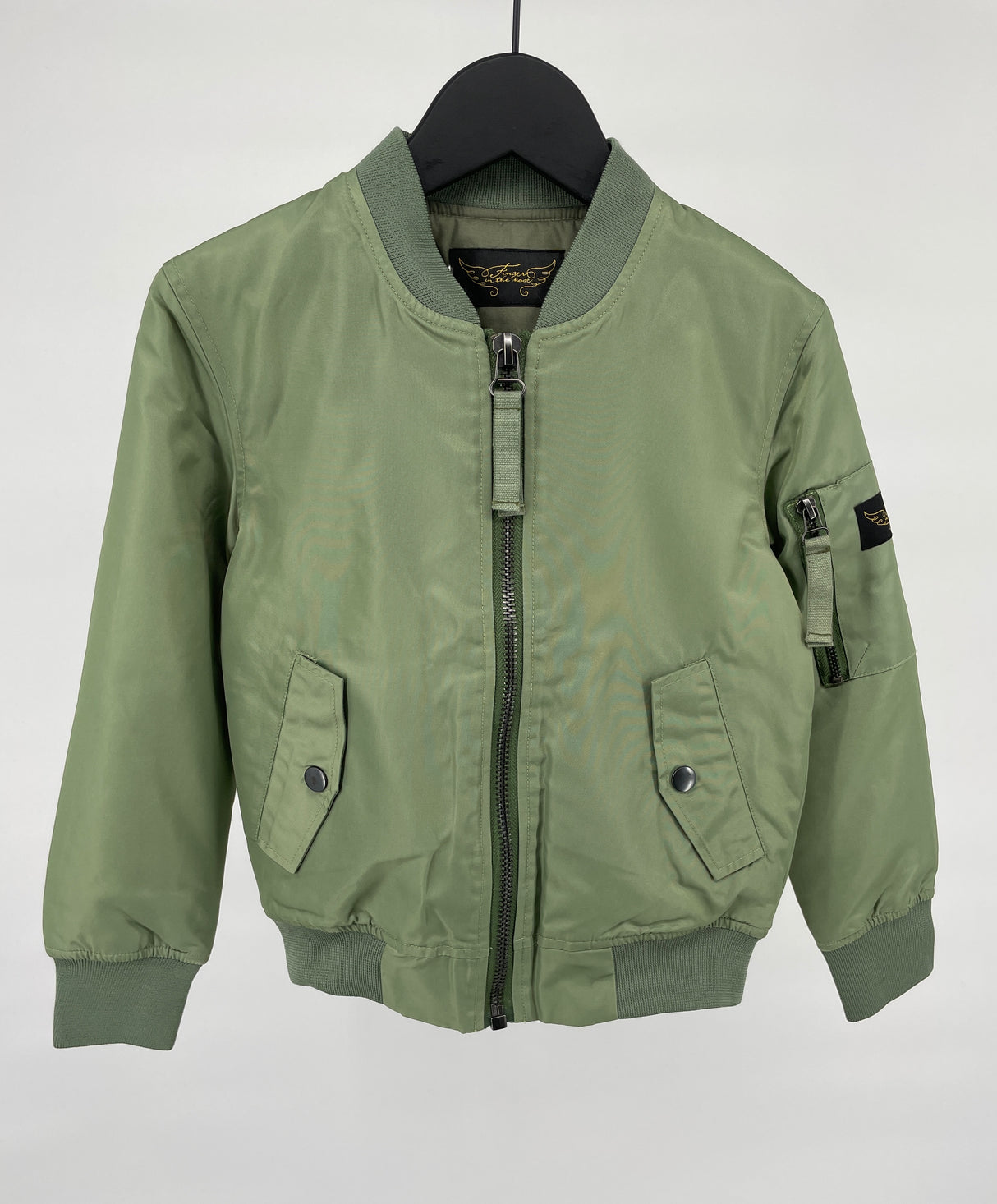 Jas Bomber Groen Maat 122