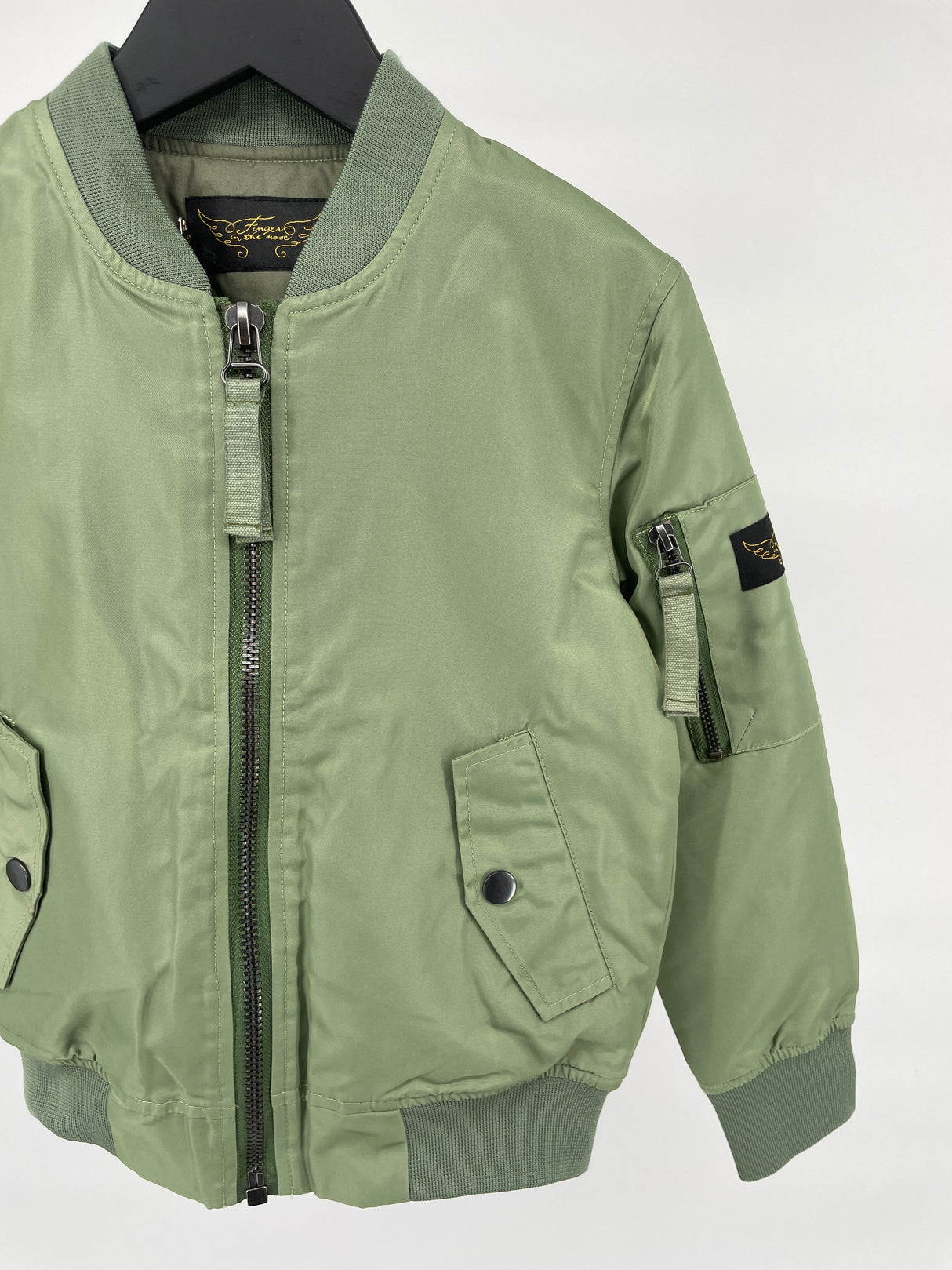 Jas Bomber Groen Maat 122