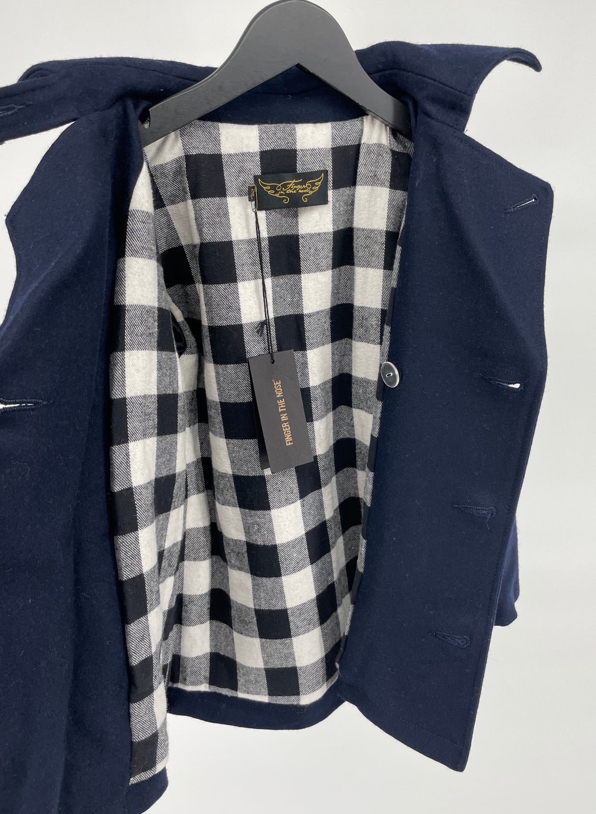 Jas Donkerblauw Peacoat Maat 110