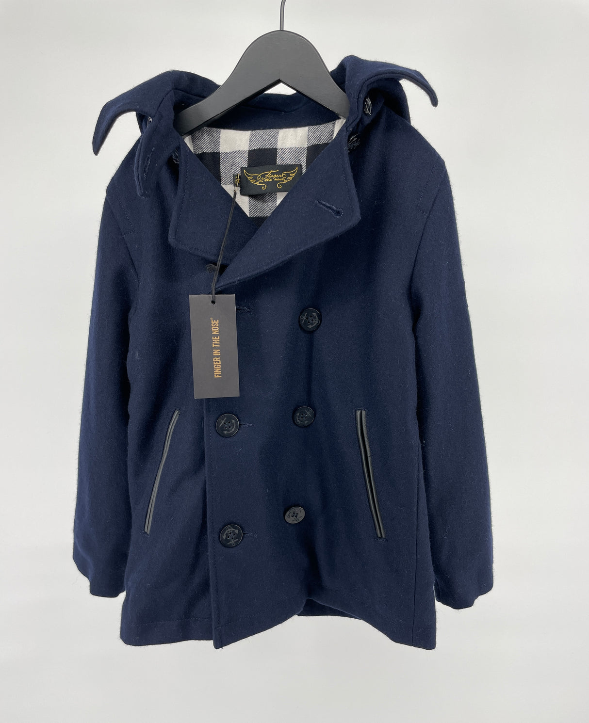 Jas Donkerblauw Peacoat Maat 110