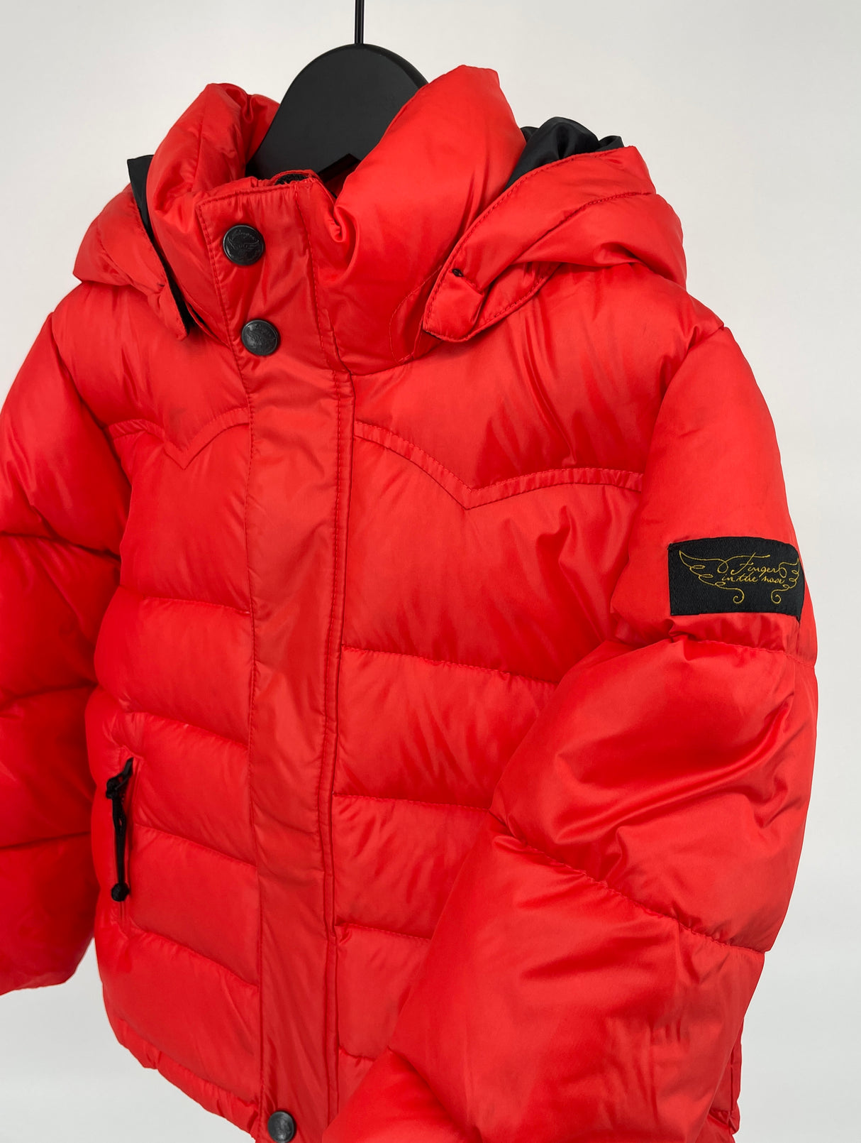 Winterjas Dons Fusion Rood Maat 110