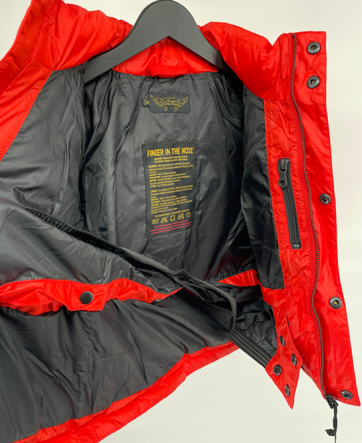 Winterjas Dons Fusion Rood Maat 110