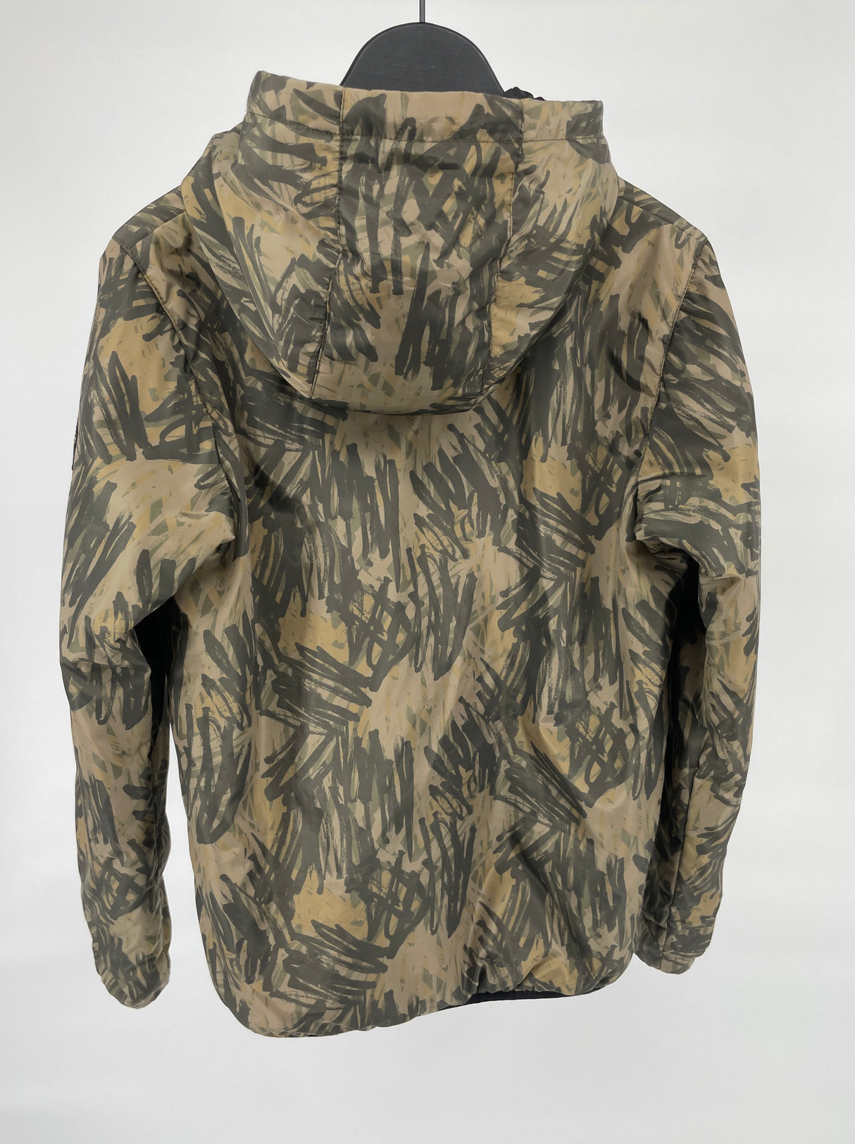 Windbreker Jas Groen Print Maat 146