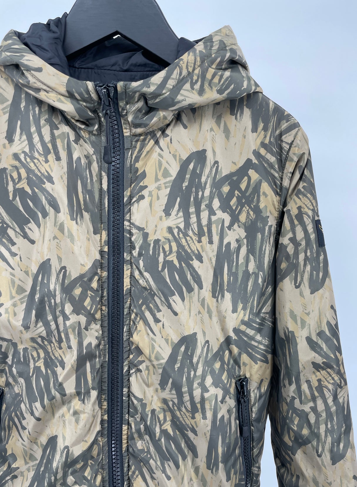 Windbreker Jas Groen Print Maat 146