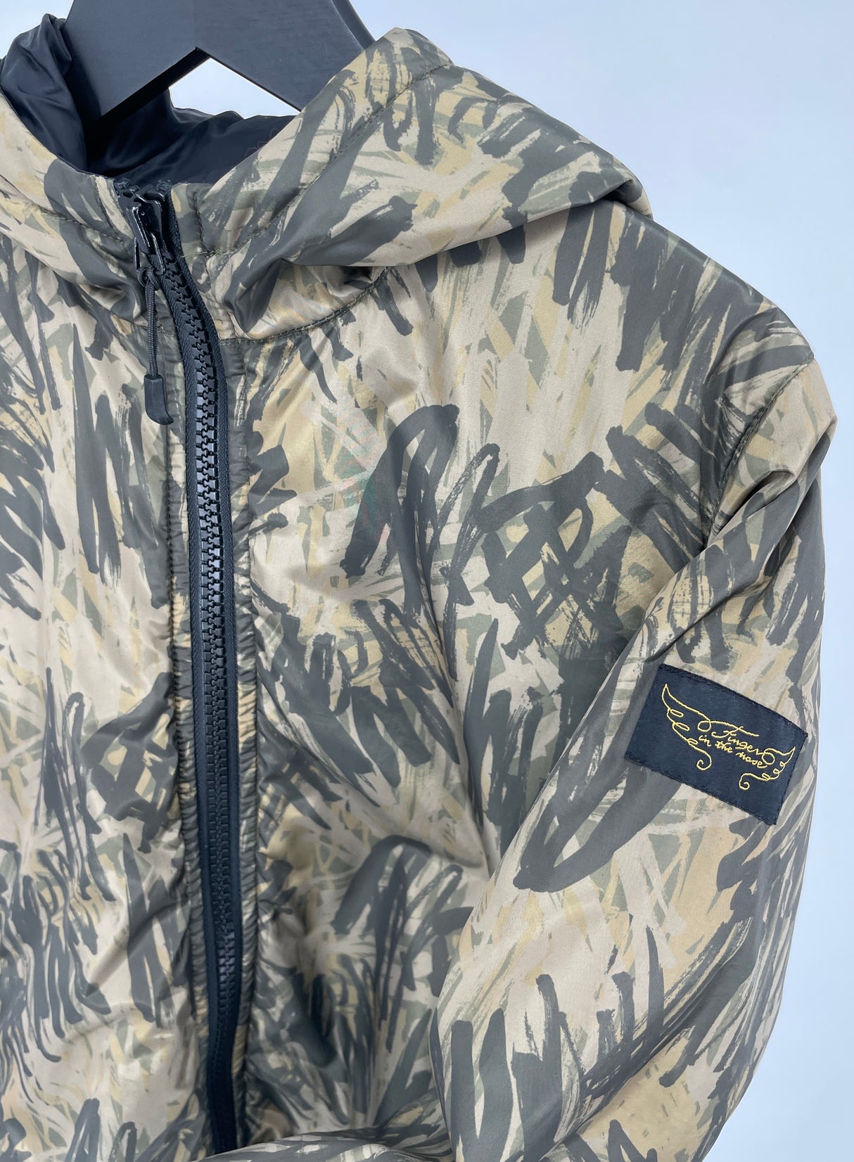 Windbreker Jas Groen Print Maat 146