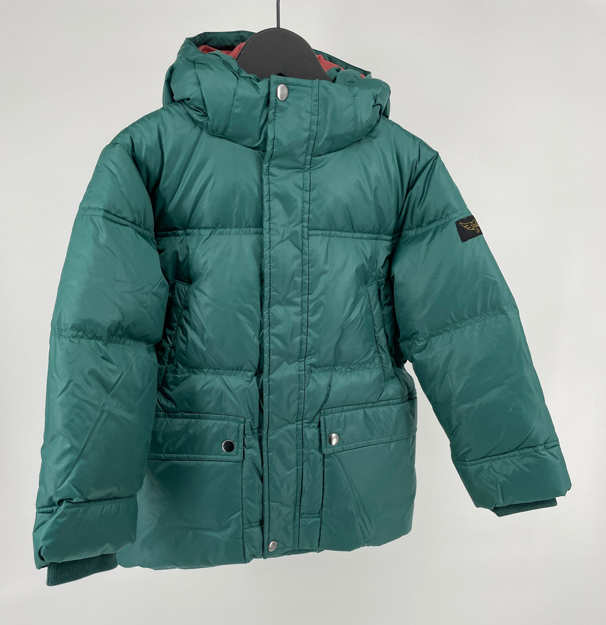 Winterjas Dons Parka Groen Maat 122