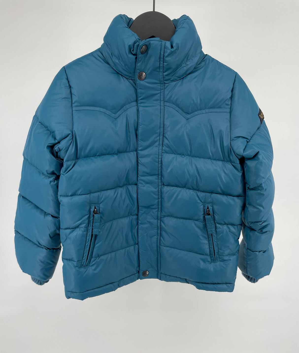 Winterjas Petrol Blauw Dons Maat 122