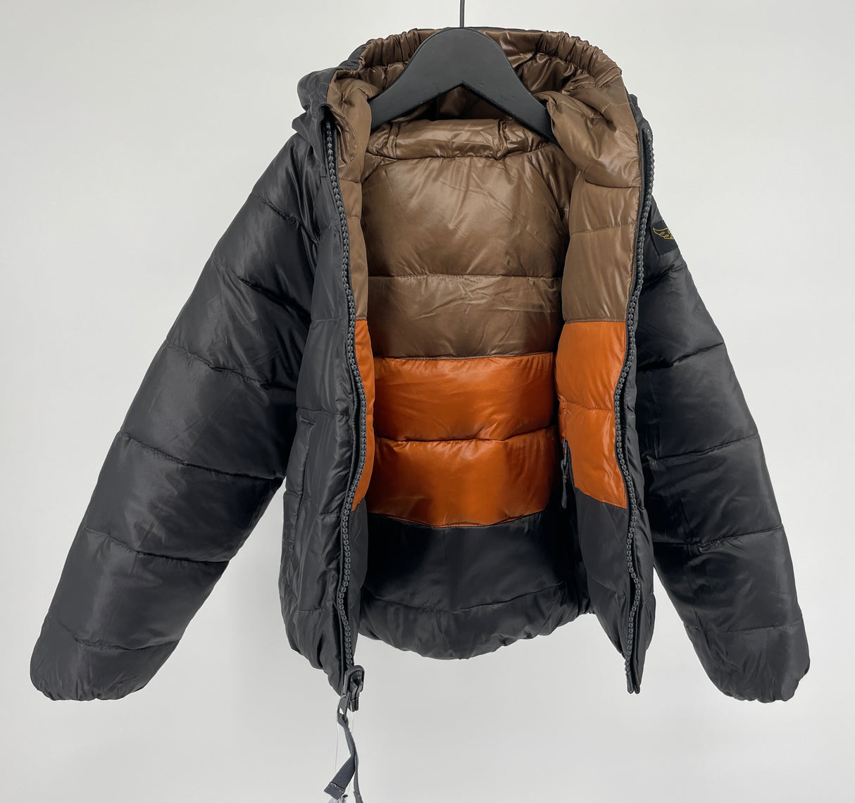 Jas Reversible Bruin Oranje Maat 110