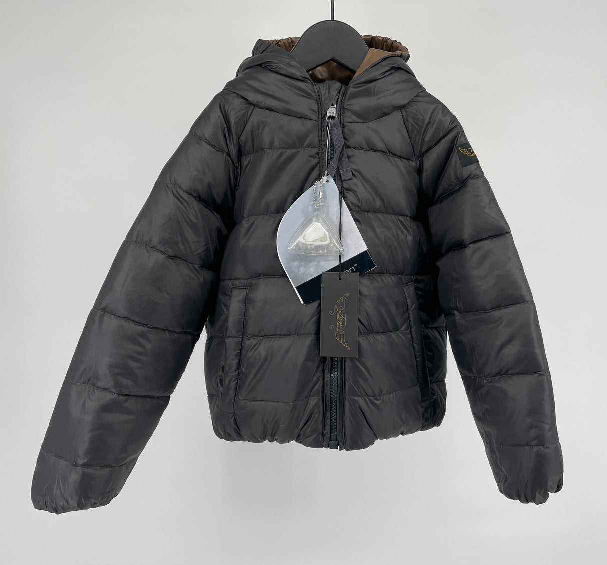 Jas Reversible Bruin Oranje Maat 110