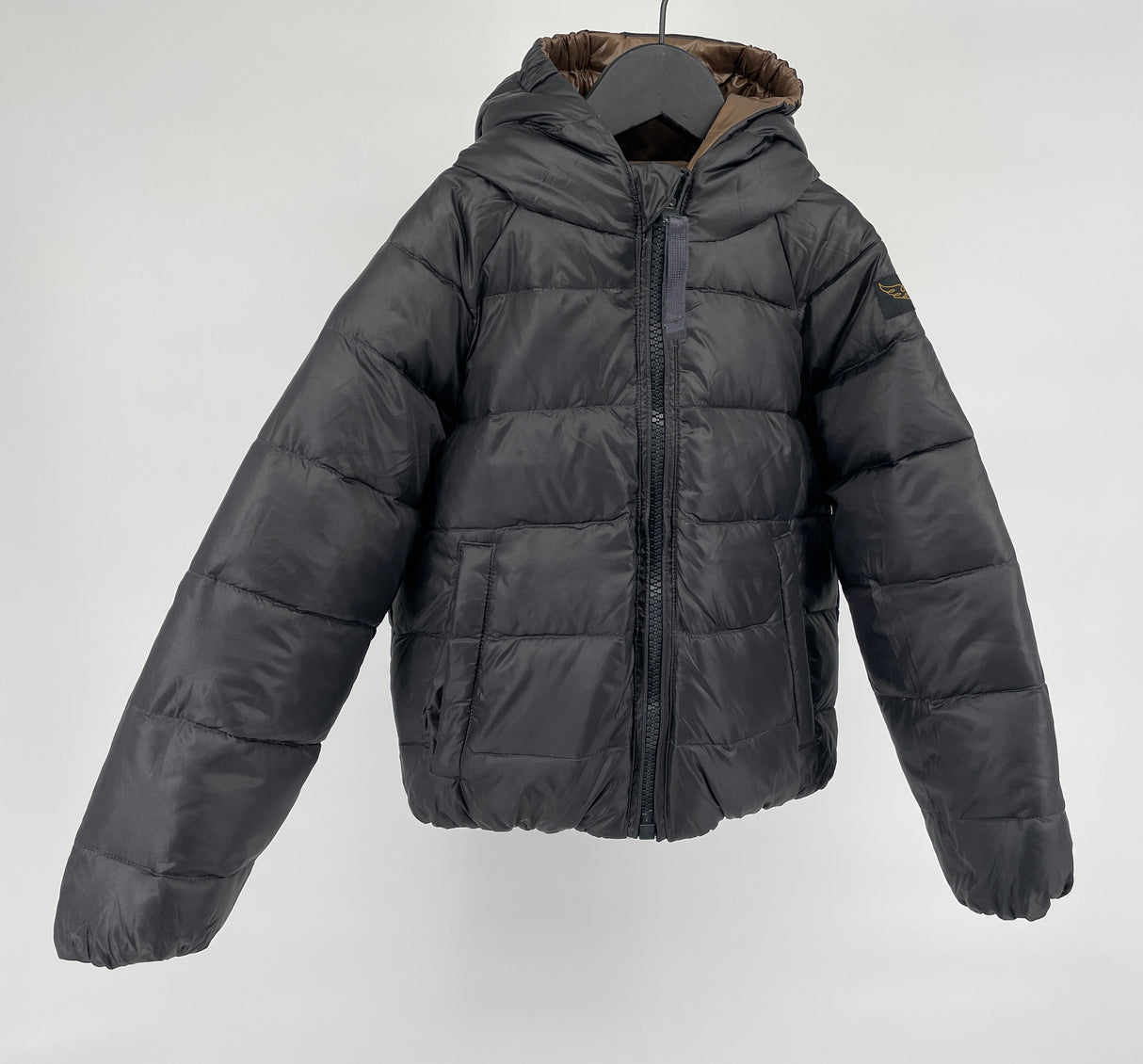 Jas Reversible Bruin Oranje Maat 110