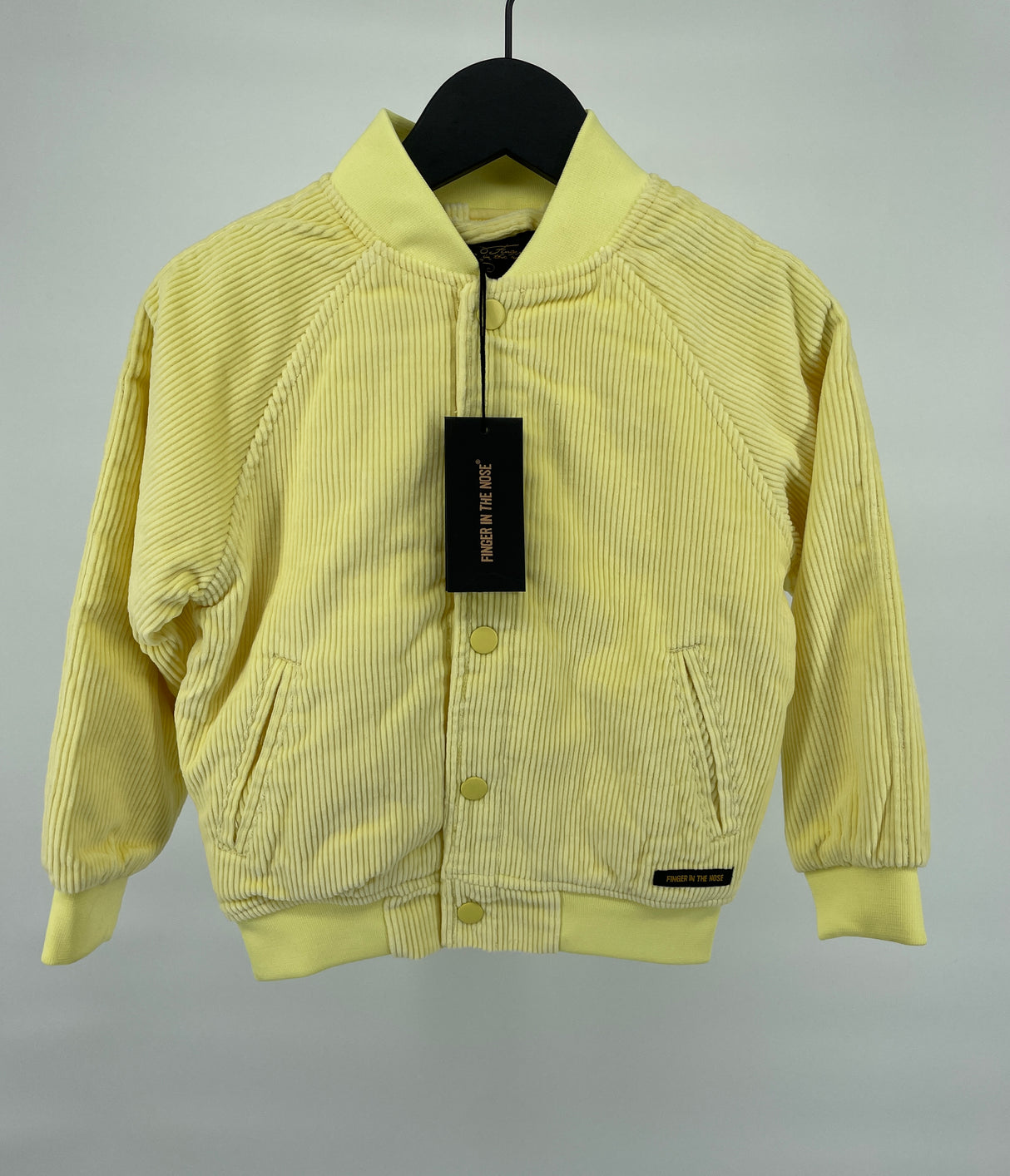 Baseball Jas Geel Rib Maat 92