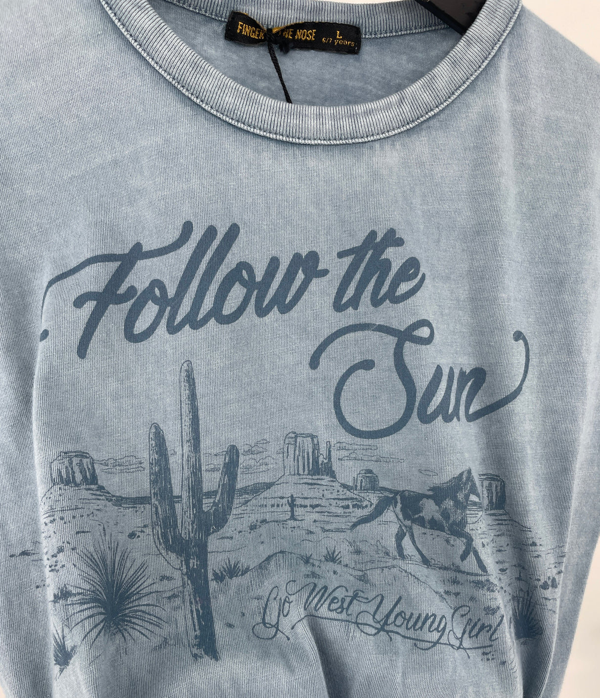 Jurk Blauw Mouwloos Follow The Sun Maat 122