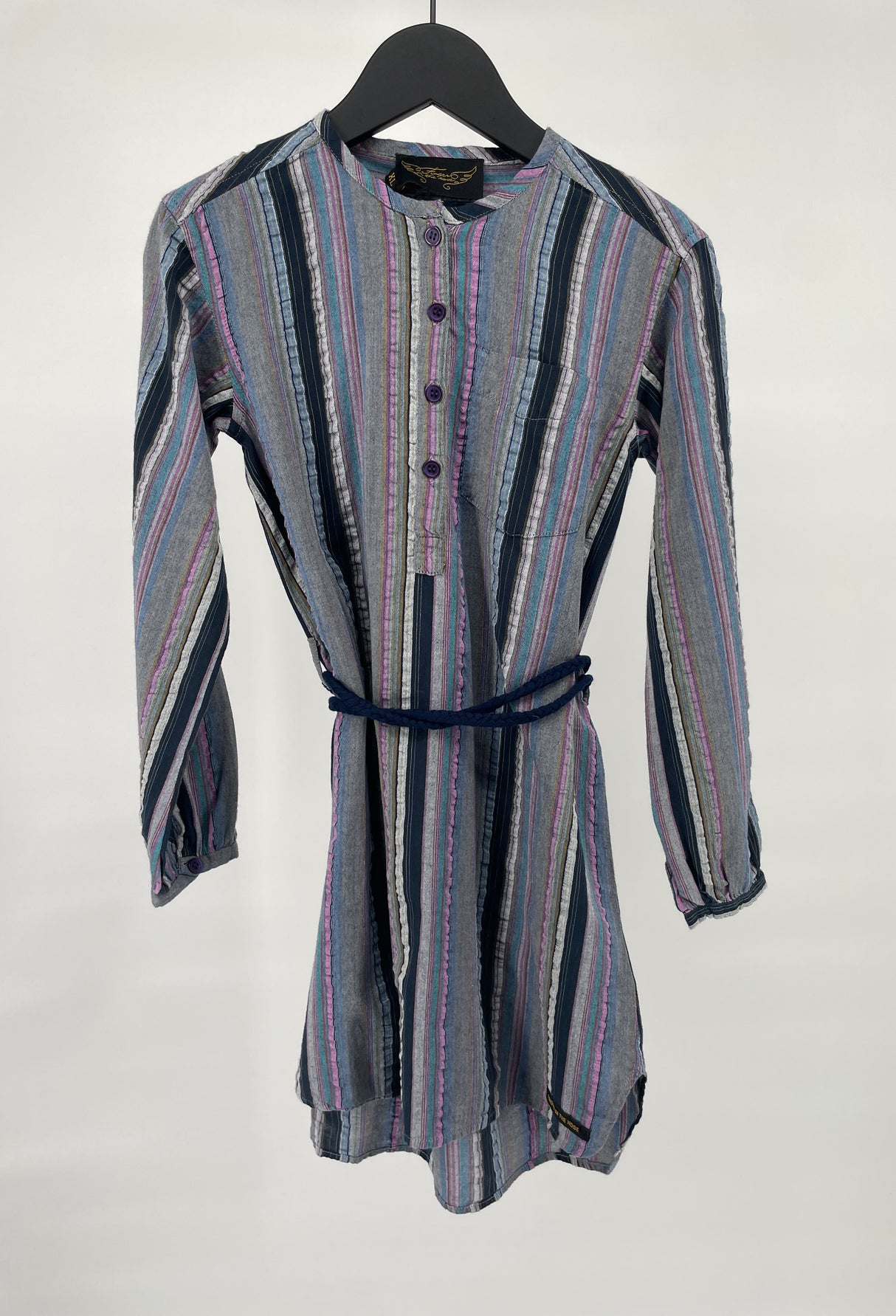 Jurk Lange Mouw Multi Color Maat 134
