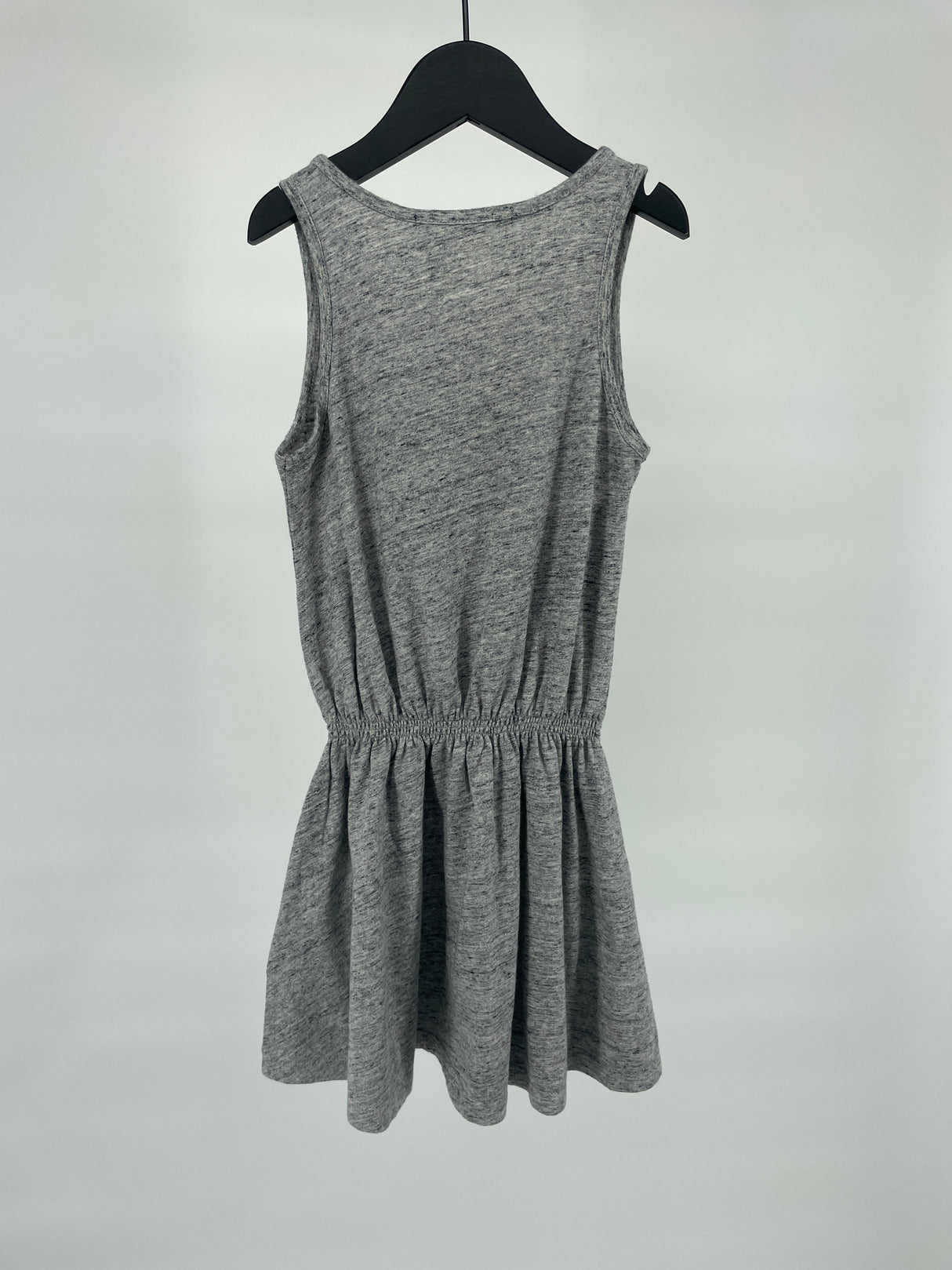 Jurk Grijs Mouwloos California Print