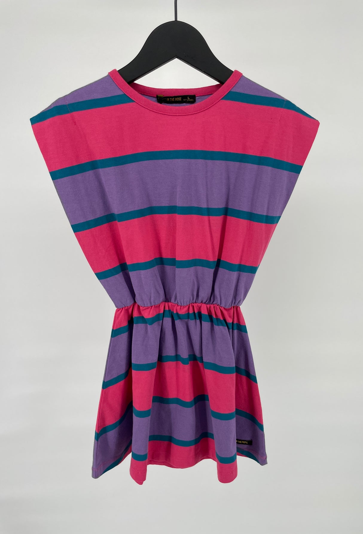 Jurk Roze Paars Gestreept
