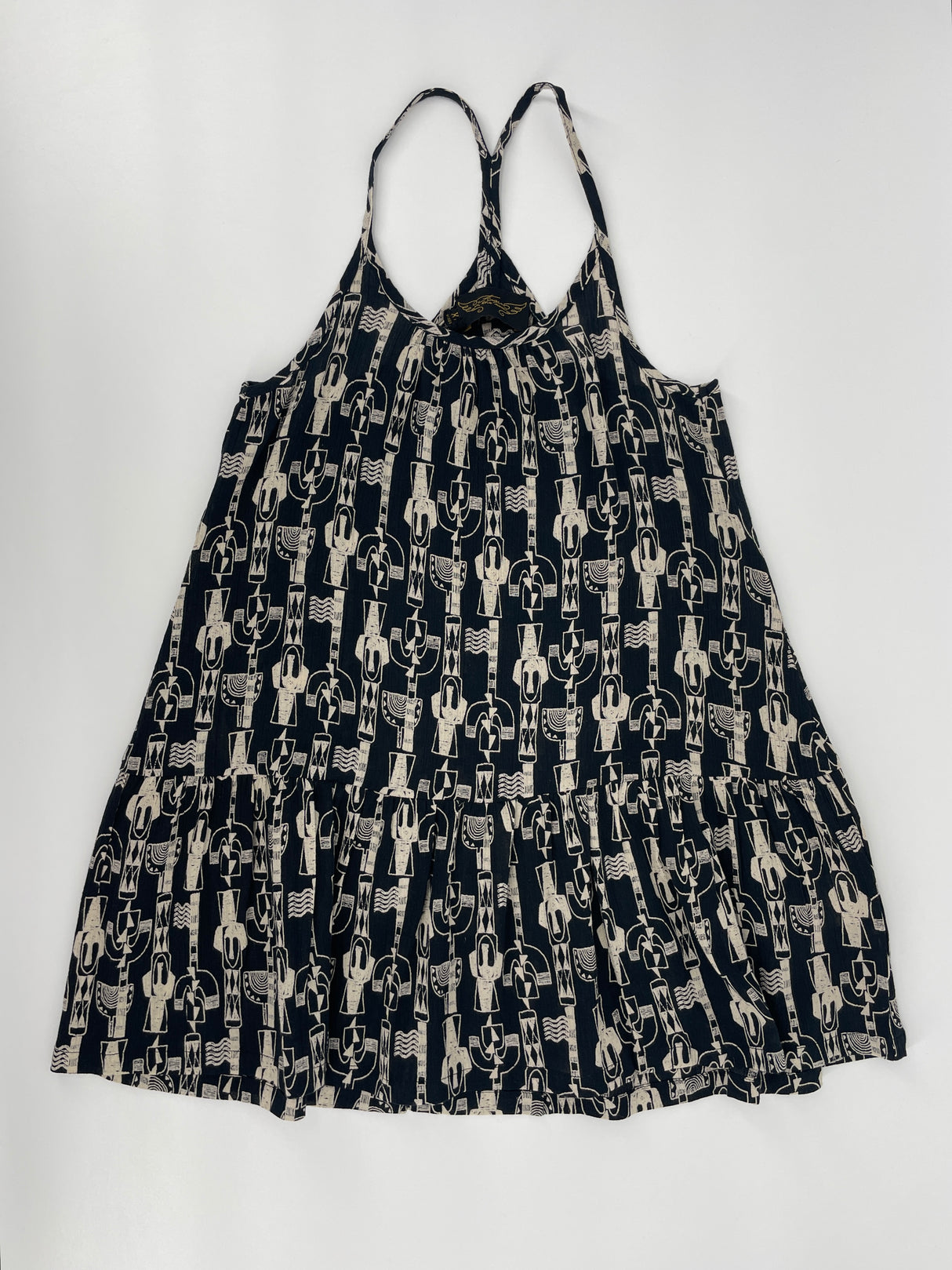 Jurk Tanktop Zwart Totem Maat 134