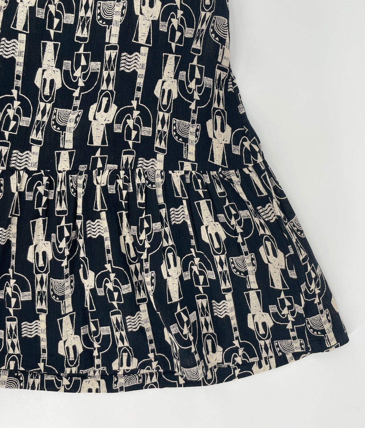 Jurk Tanktop Zwart Totem Maat 134