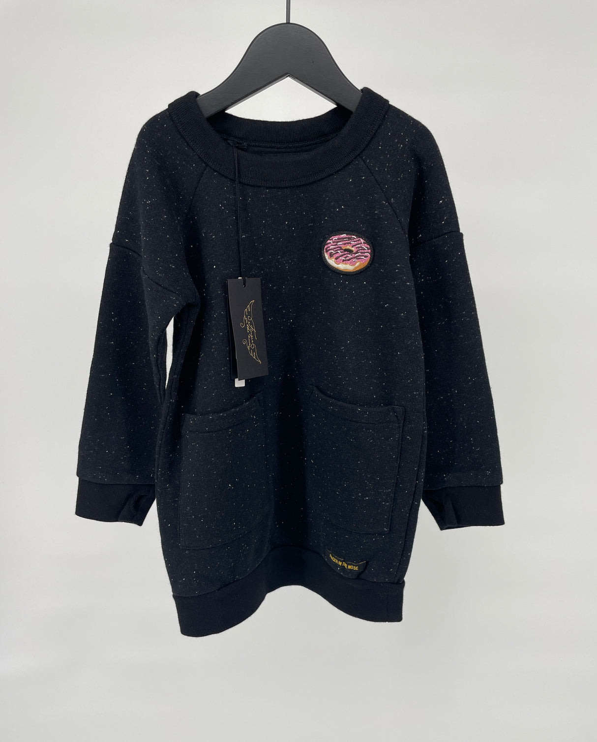 Jurk Zwart Donut Maat 92