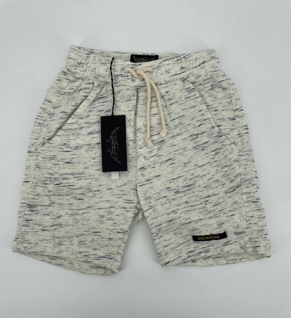 Korte Broek Beige Gemêleerd Maat 122