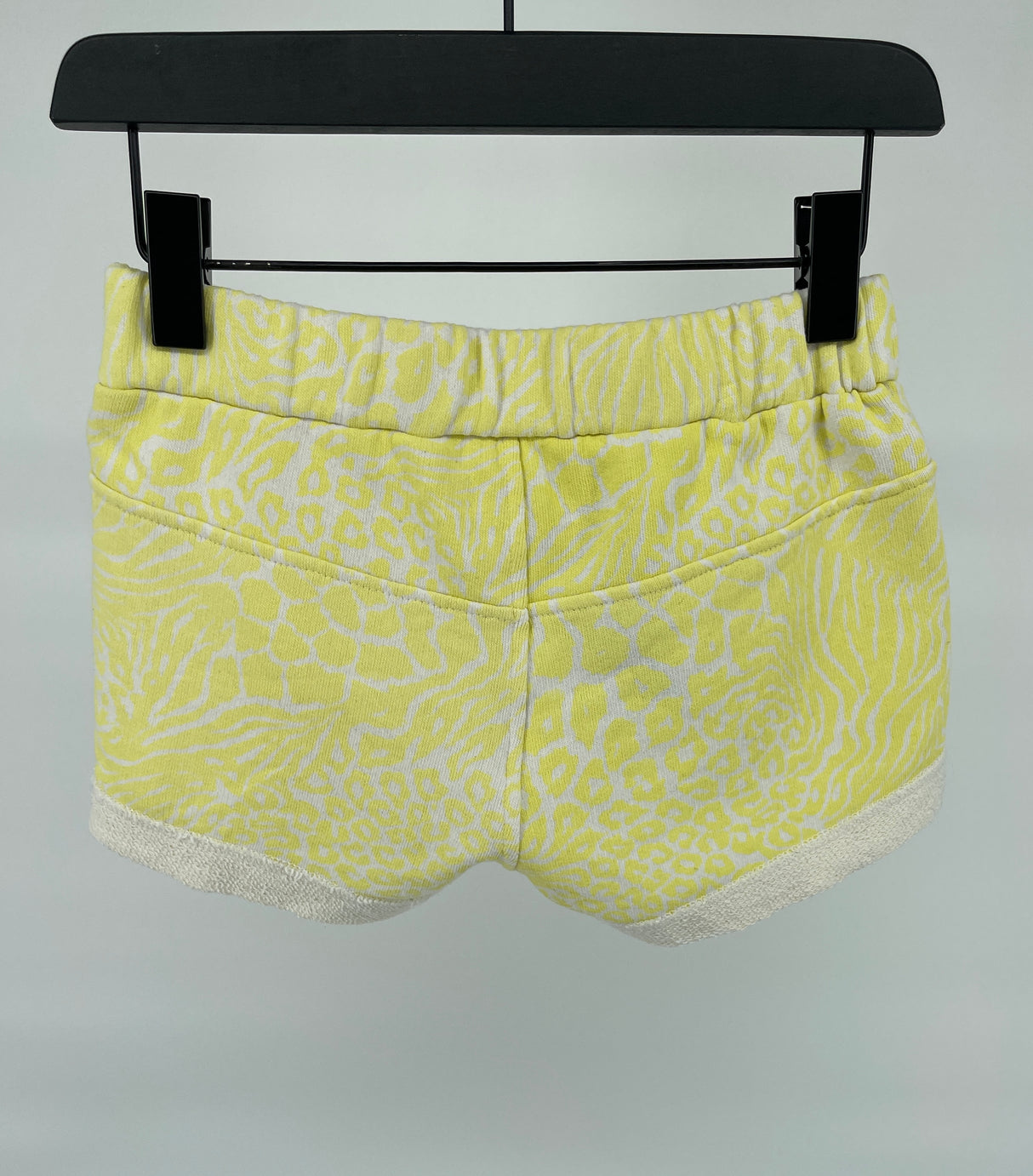 Korte Broek Geel Beige Luipaard Maat 122