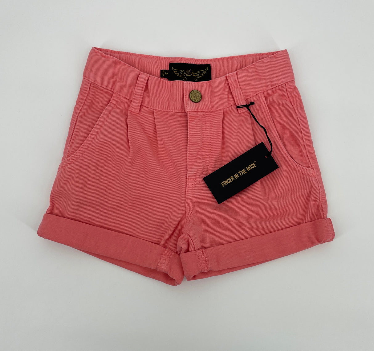 Korte Broek Roze Denim Maat 122