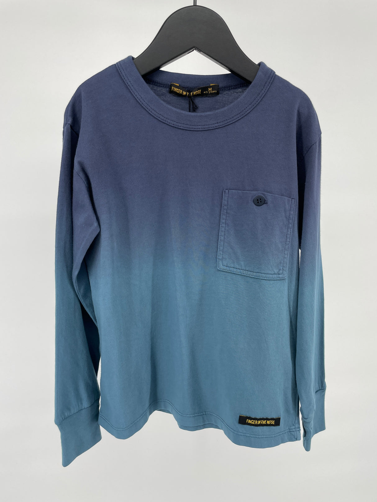 Longsleeve Blauw Dip Dye