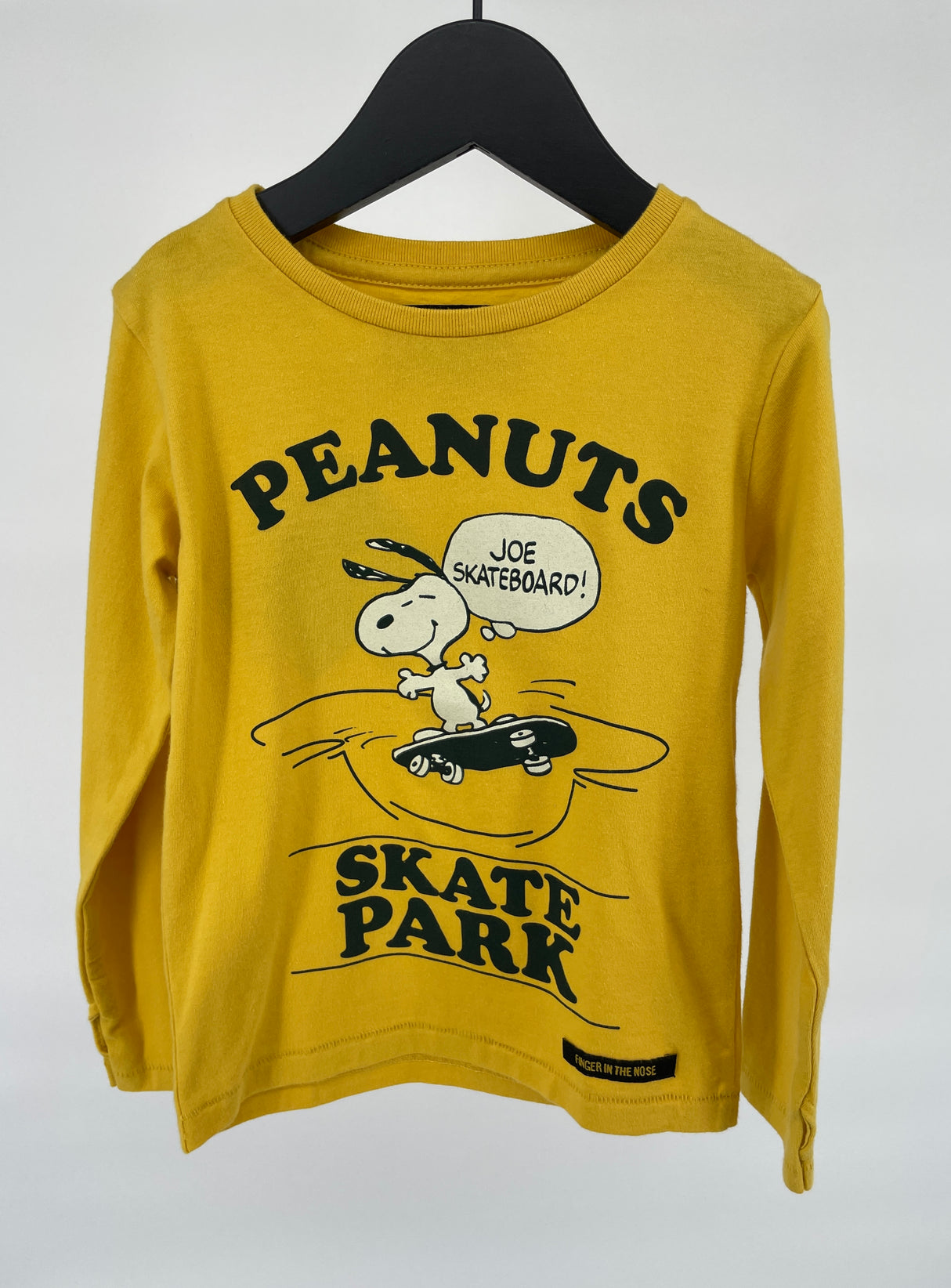 Longsleeve Geel Snoopy Skatepark Maat 92