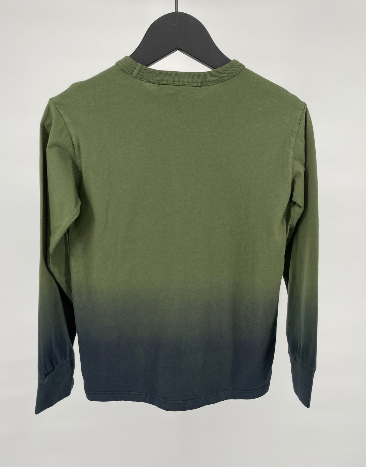 Longsleeve Groen Dip Dye Maat 122