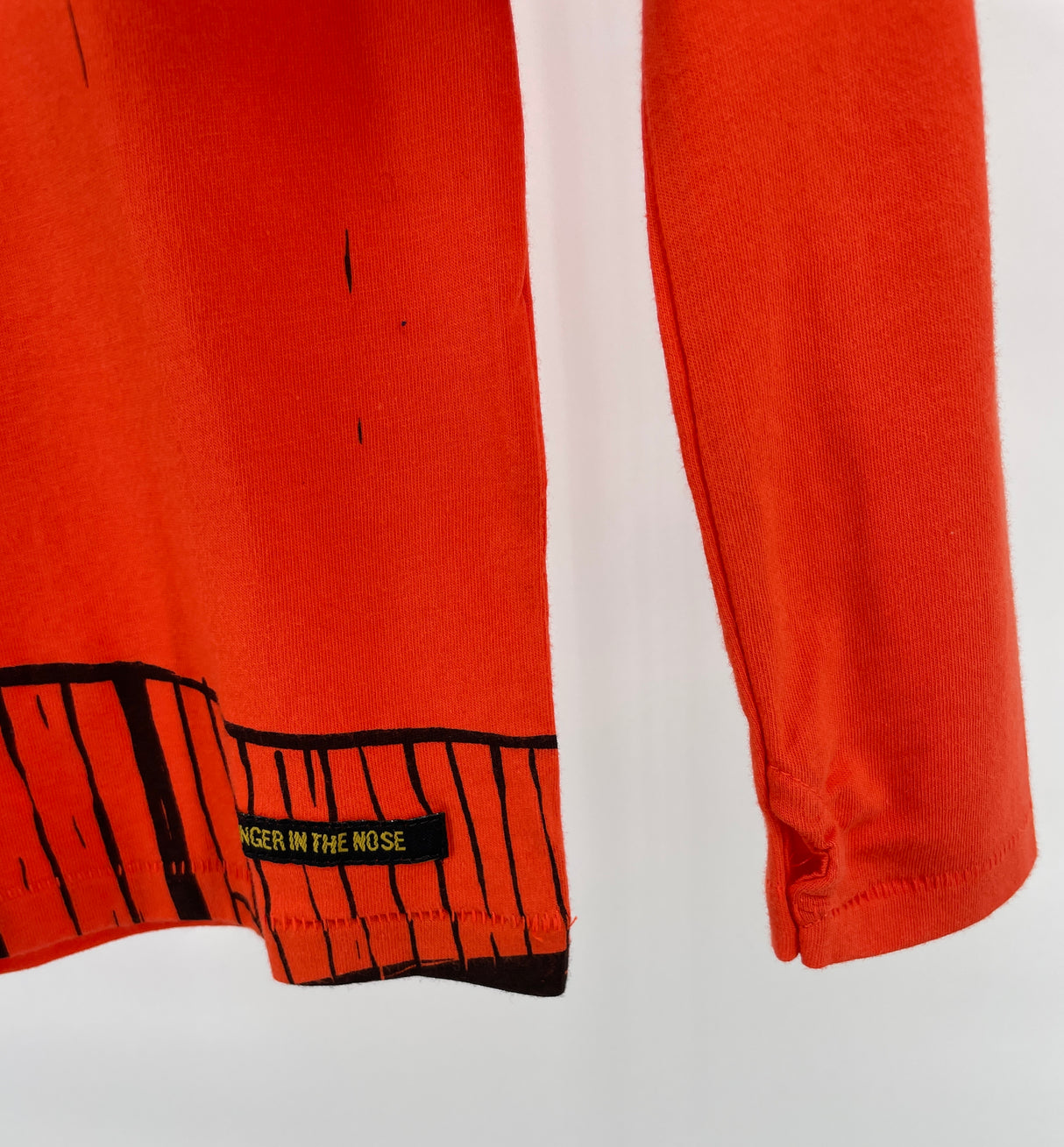 Longsleeve Oranje Ollie Maat 110