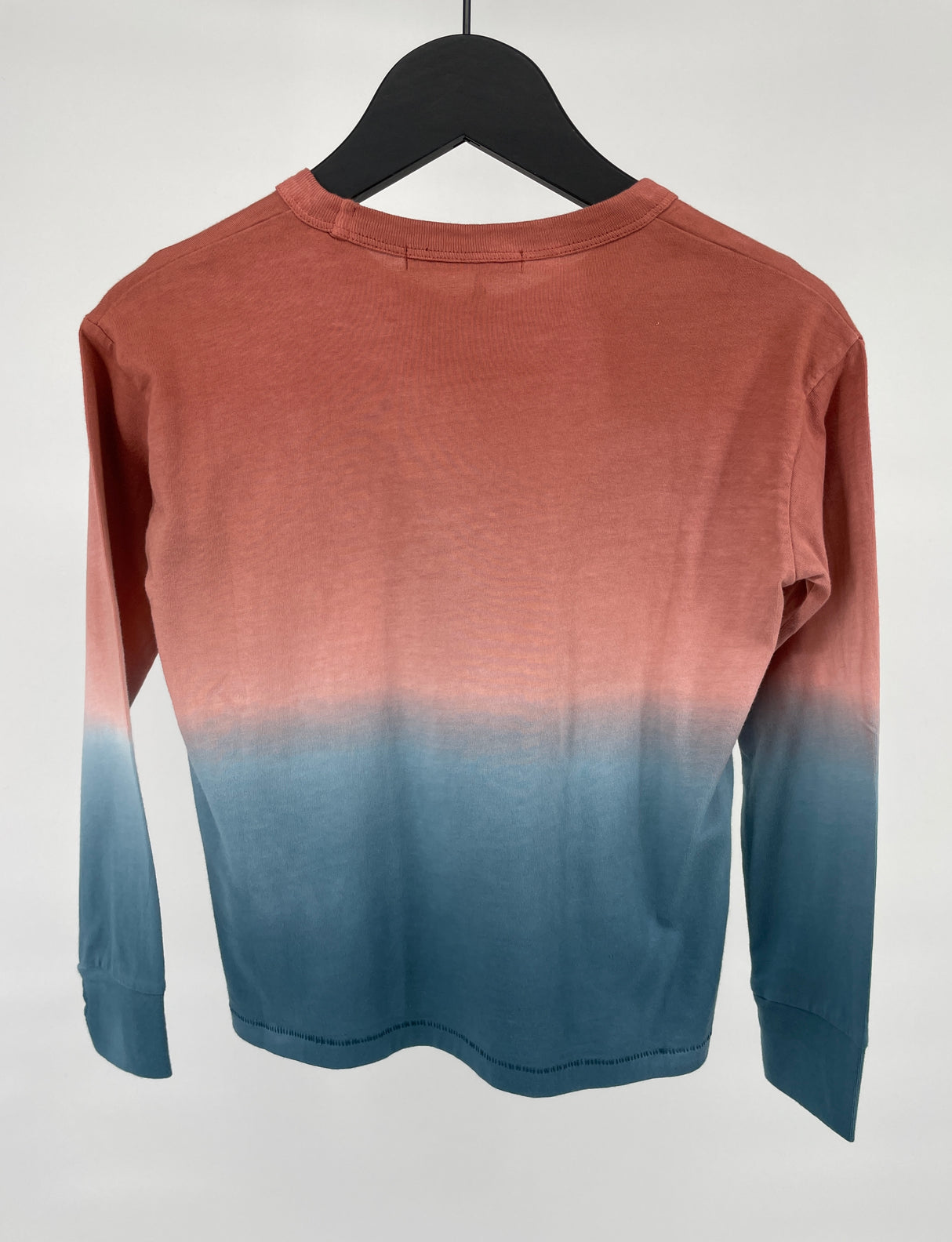 Longsleeve Roze Blauw Dip Dye Maat 110