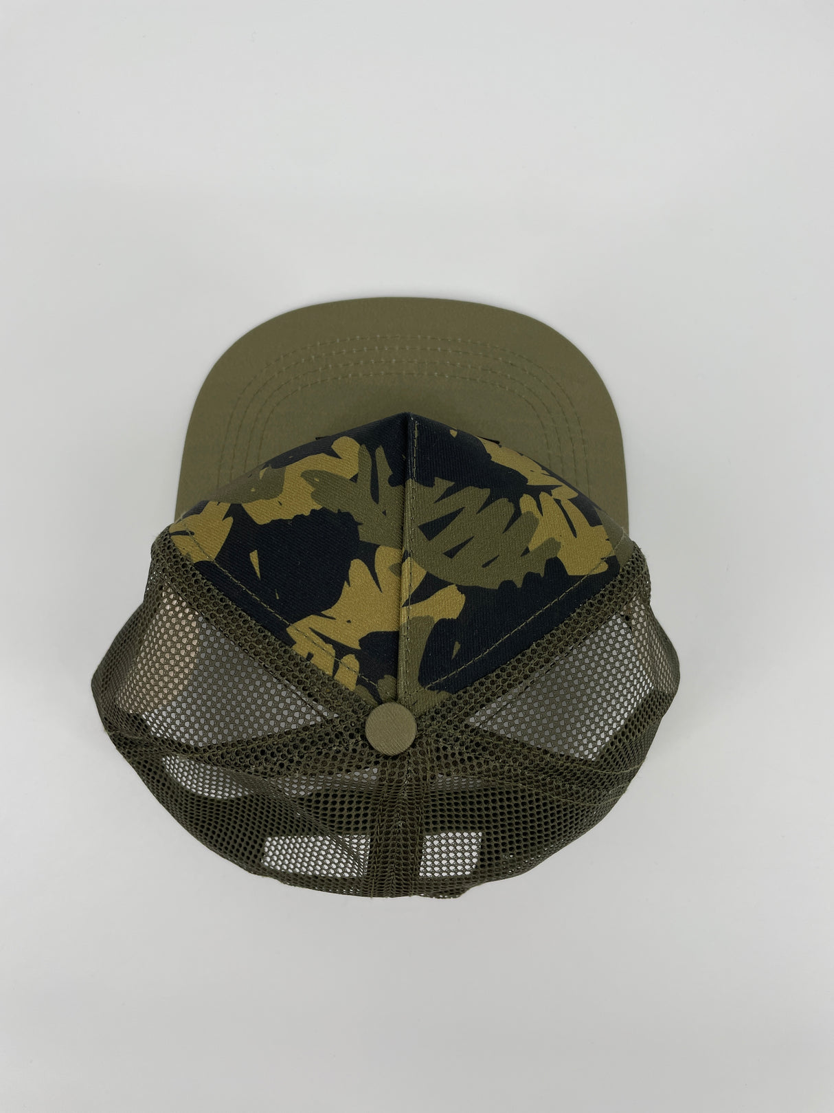 Pet Groen Camouflage Maat 2 - 8 Jaar