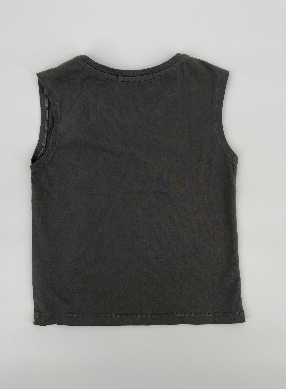Tanktop Grijs Tijger Maat 110