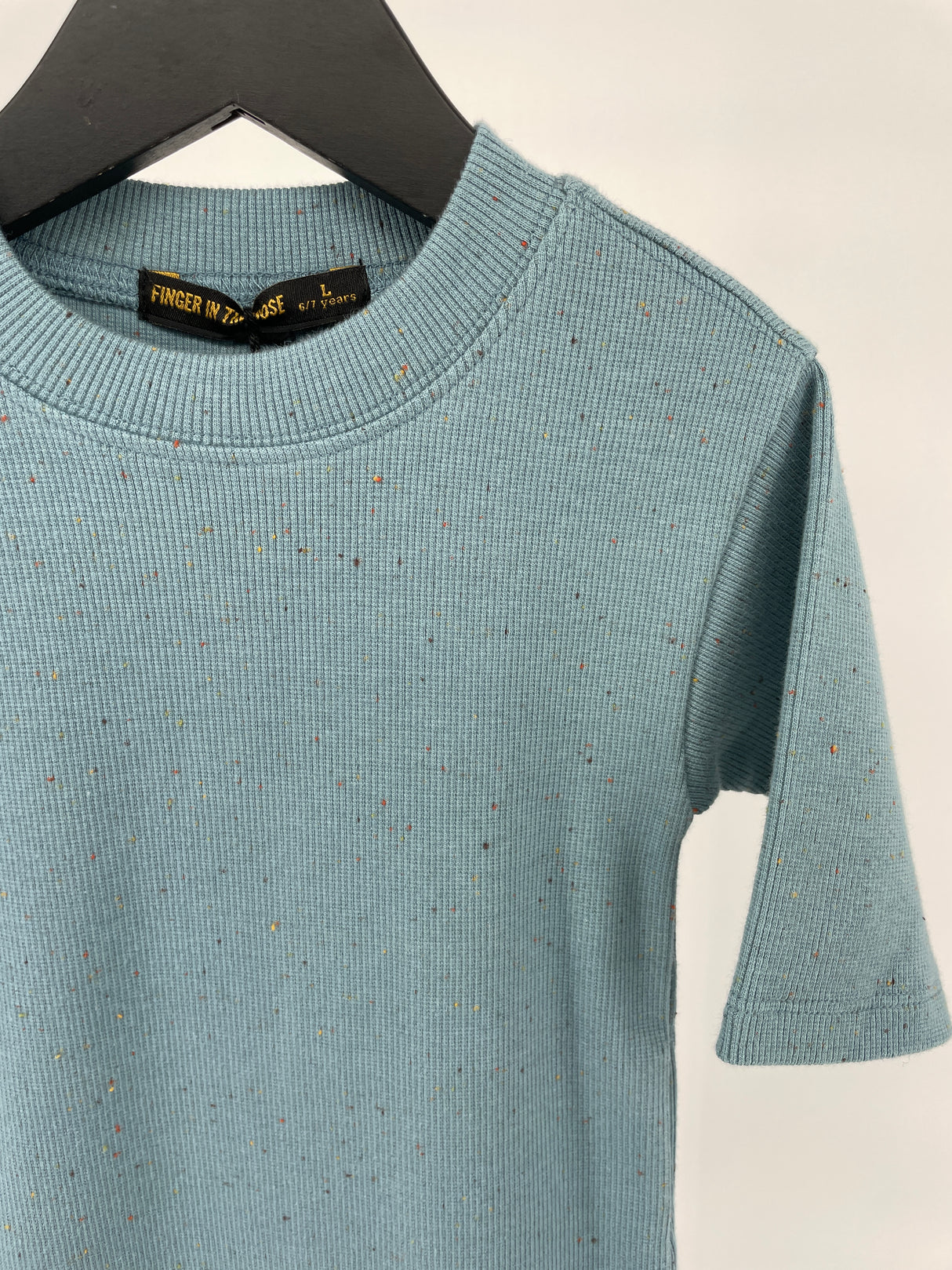 Top Rib Blauw Maat 122