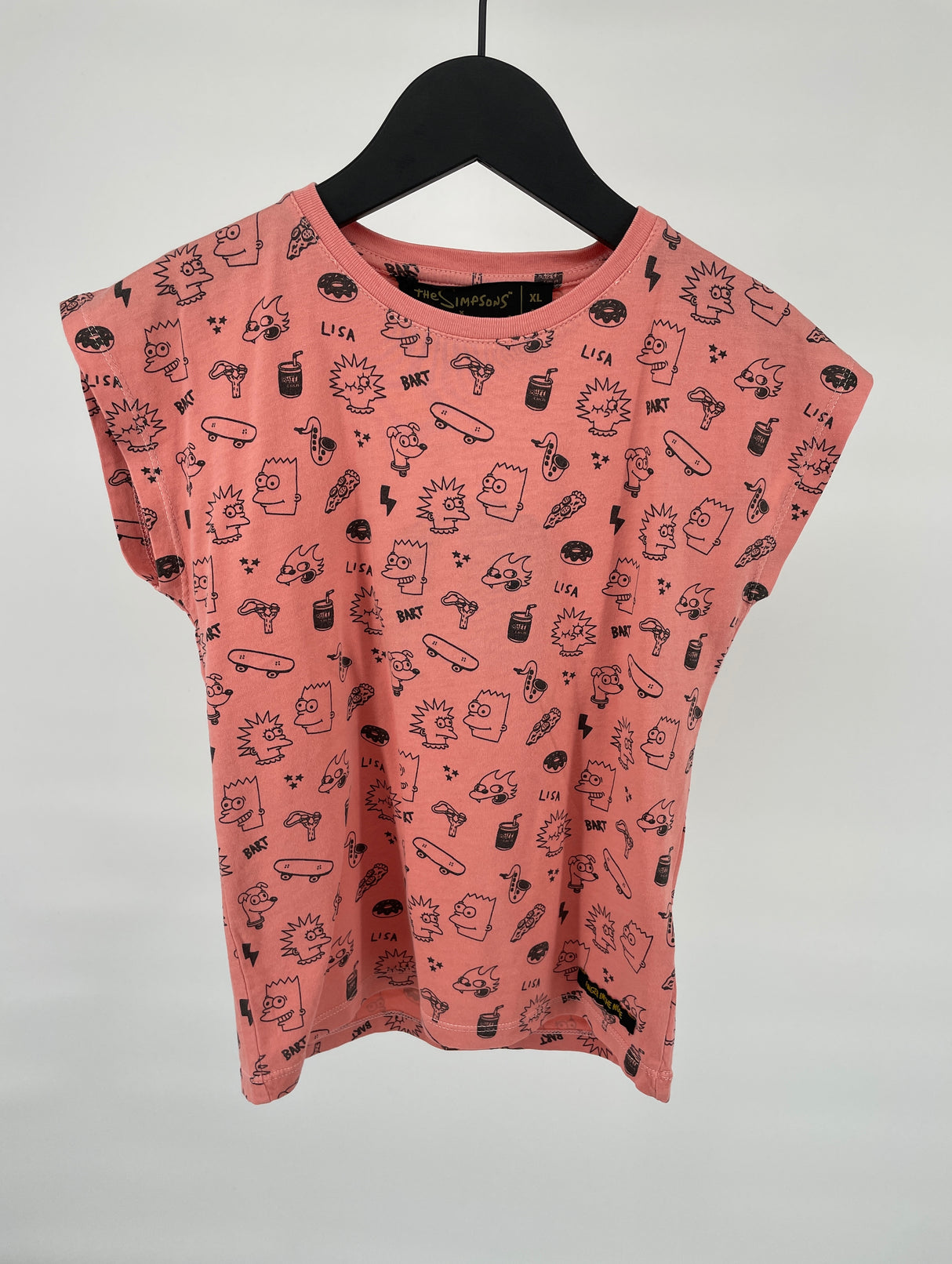 Top Roze Simpsons Print Maat 134
