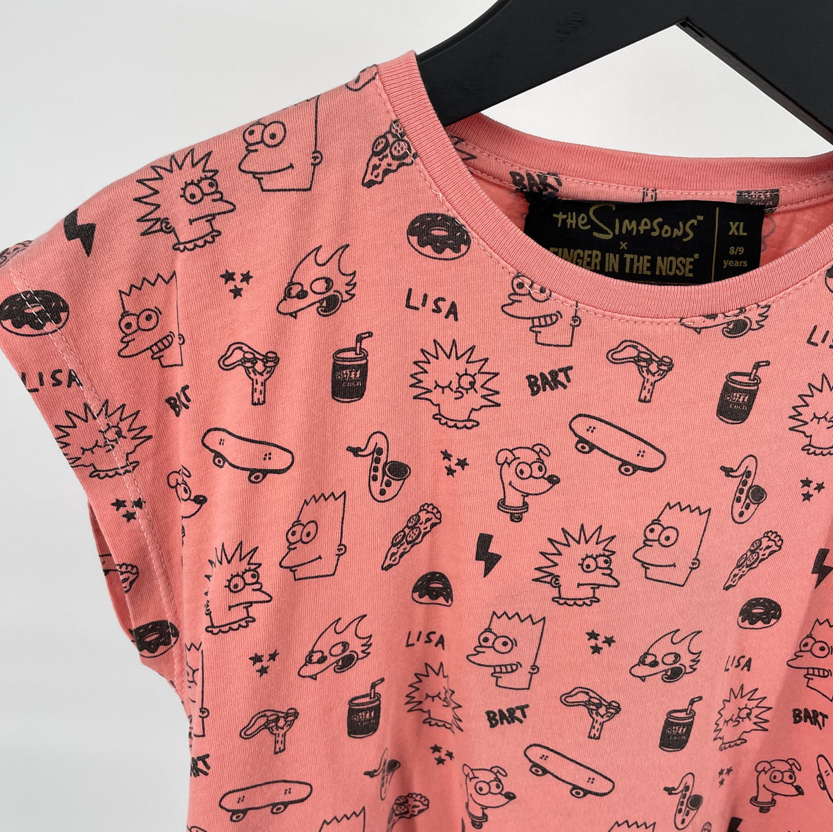 Top Roze Simpsons Print Maat 134