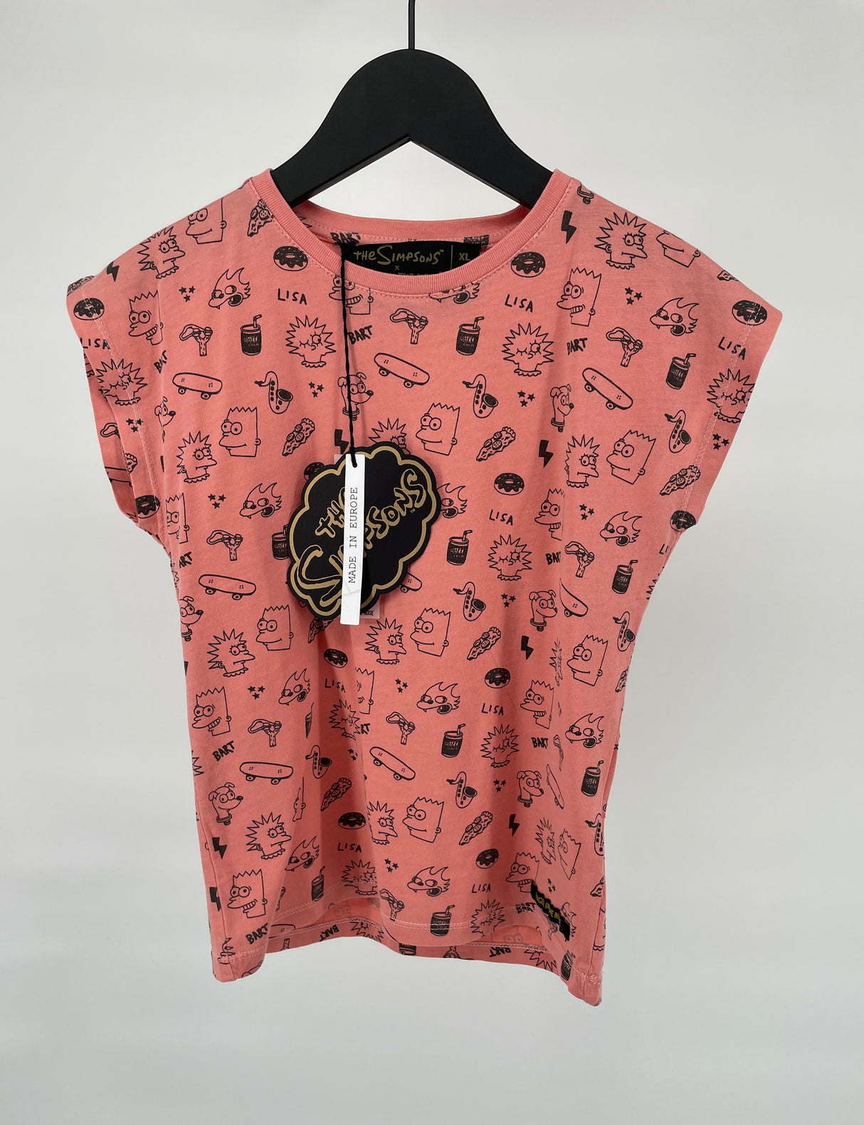 Top Roze Simpsons Print Maat 134