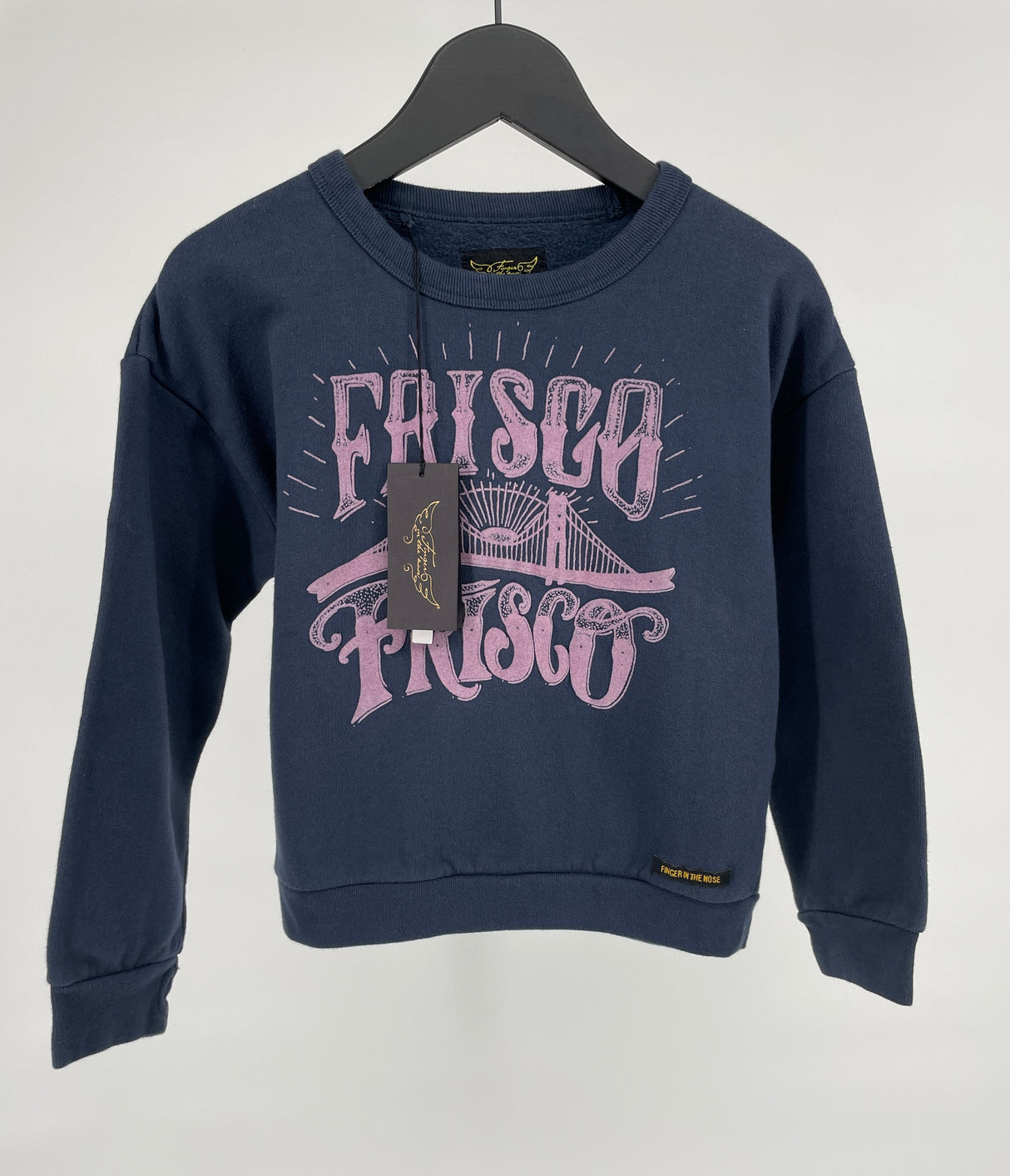 Trui Donkerblauw Roze Frisco Frisco Maat 122