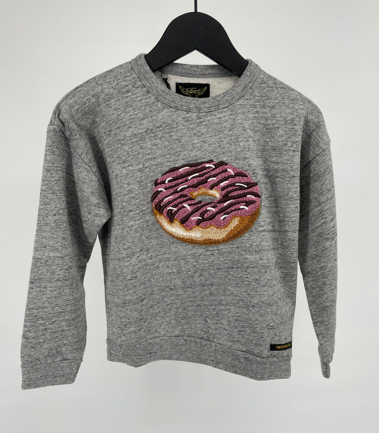 Trui Grijs met Donut Maat 122
