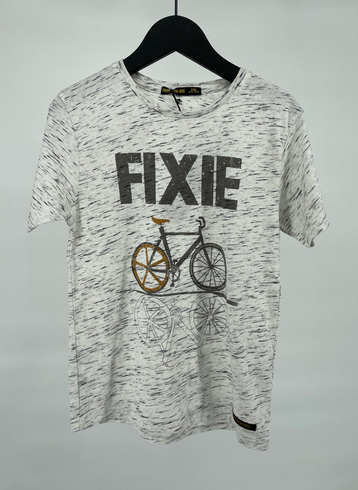 T-shirt Beige Fixie Bike Maat 146